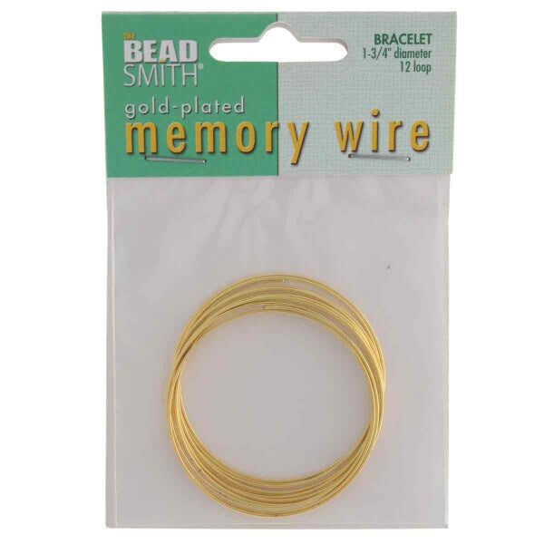 Memory Wire Bracelet Gold